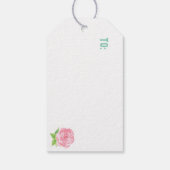 Dank je dat je van liefde viert FOTO  Cadeaulabel (Achterkant)