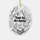 Dank je, doedeler Ornament (Rechts)