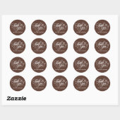 Dank je elegante sticker (Vel)