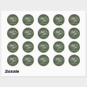 Dank je elegante sticker (Vel)