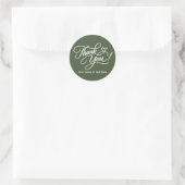 Dank je elegante sticker (Tas)