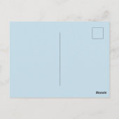 Dank je fijne Pawlidays Kerstboom voor honden Briefkaart (Achterkant)