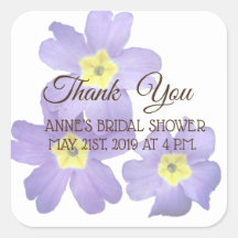 Dank je, Floral Vrijgezellenfeest Stickers