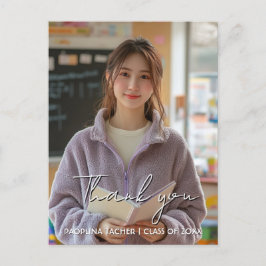 Dank je foto 2 van afstudeertraditie ansichtkaart briefkaart