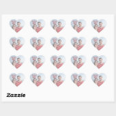 Dank je! Foto Hart Stickers (Vel)