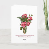 Dank Je Fotograaf Huwelijk Bedankkaart (Achterkant)