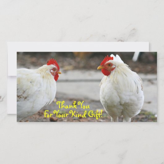 Dank je, fotokaart bedankkaart (Voorkant)