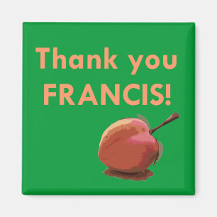 Dank je Francis! Magneet
