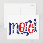 Dank je, Frans dank je  Briefkaart (Voorkant / Achterkant)