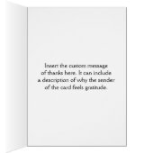 "Dank je!"; Fun, liefdevol, kleurrijk hartenpatroo (Binnen (Rechts))