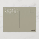 Dank je, gelukkige kampeerder briefkaart (Achterkant)