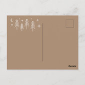 Dank je, gelukkige kampeerder briefkaart (Achterkant)