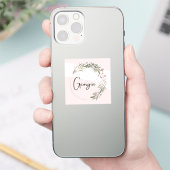 Dank je, Georgia Sticker (Telefoon)