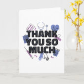 DANK JE GEZONDHEIDSZORG KAART (Gele Bloem)