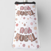 Dank je  golfheadcover (Draai 90)