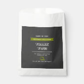 Dank je | Graduation Party Custom Bedankzakje (Voorkant)