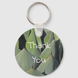 Dank je Green Agave Southwest Appreciation Sleutelhanger