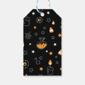 Dank je Halloween Cadeaulabel (Achterkant)