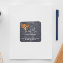 Dank je Halloween Trouwdag Oranje Roos