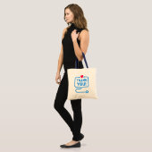Dank je | Hartstethoscoop Tote Bag (Voorkant (model))