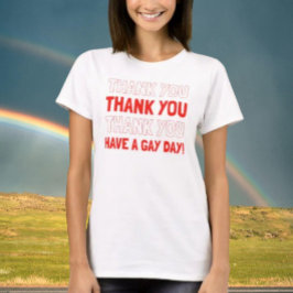 Dank Je Heb Een Leuke Dag T-shirt