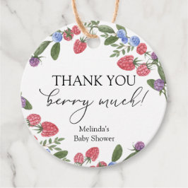 Dank je heel veel Douche Bedankjes Labels