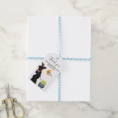 Dank je Heks Baby Shower Halloween Cadeaulabel (Met Touw)