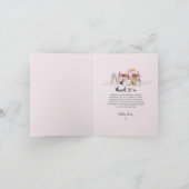 Dank je | Home Huisdier Zittend Huisdier Familie R Bedankkaart (Binnen)