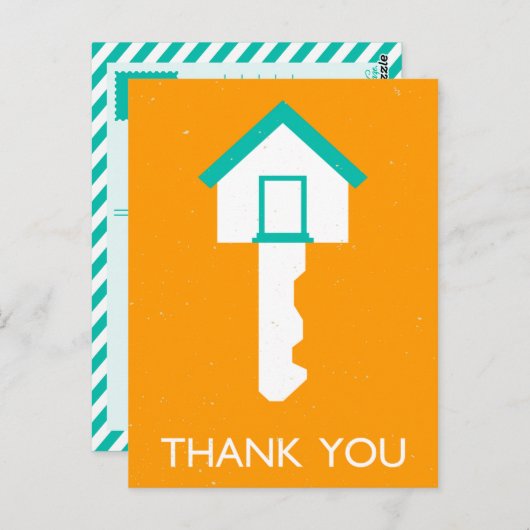 dank je homekey briefkaart (Voorkant / Achterkant)