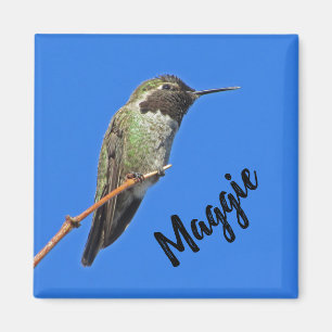 Dank je Hummingbird Foto Natuur appreciatie Magneet