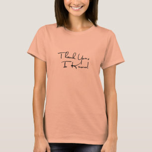 Dank je, ik weet het. Klassieke theebroekrok voor T-shirt
