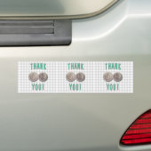 dank je ivf in vitro bevruchting embryo's bumpersticker (Op auto)