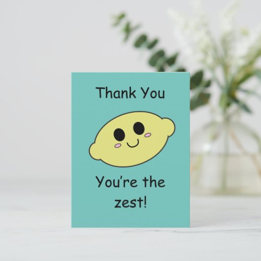 Dank je- je bent het beste briefkaart (Staand voorkant)