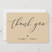 DANK JE JE FANTASIENE FYSIEKE CHIG champagne Kaart (Voorkant)