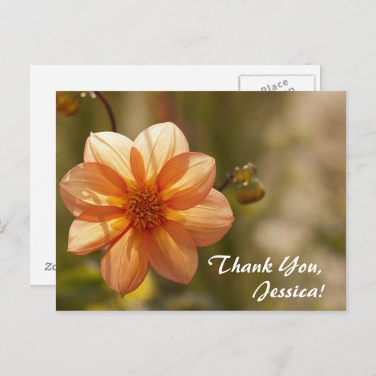 Dank je, Jessica! Briefkaart (Voorkant / Achterkant)