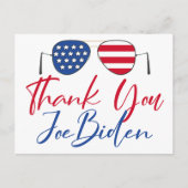 Dank je Joe Biden Briefkaart (Voorkant)