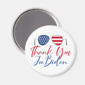 Dank je Joe Biden herdenking Magneet (Voorkant / Achterkant)
