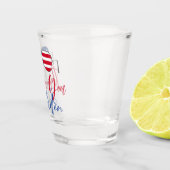 Dank je Joe Biden herdenking Shot Glas (Rechts)