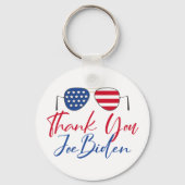 Dank je Joe Biden Sleutelhanger (Achterkant)