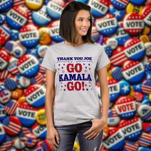 Dank je Joe | Go Kamala Go! T-shirt