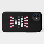 Dank je Joe president Biden Case-Mate iPhone Case (Achterkant (horizontaal))