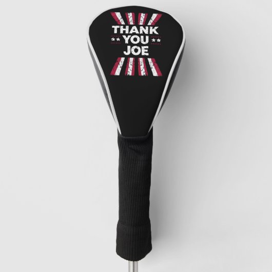 Dank je Joe president Biden Golfheadcover (Voorkant)