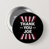 Dank je, Joe president Biden Ronde Button 7,6 Cm (Voorkant /achterkant)