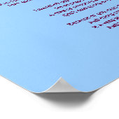 Dank je, jongen, dat je me een moeder hebt gemaakt poster (Hoek)