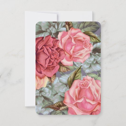 Dank je Jubileum platte Kaarten (Achterkant)