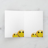 Dank je kaart - blij, glimlachend (Binnen)