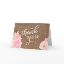 dank je kaart bruiloft in shabby stijl rustieke ch