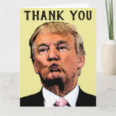 DANK JE KAART DONALD TRUMP KISS (Voorkant)