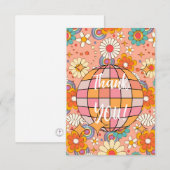 DANK JE KAART - FLOWER DISCO BALL (Voorkant / Achterkant)