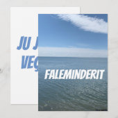 DANK JE KAART IN ALBANIË (Voorkant / Achterkant)